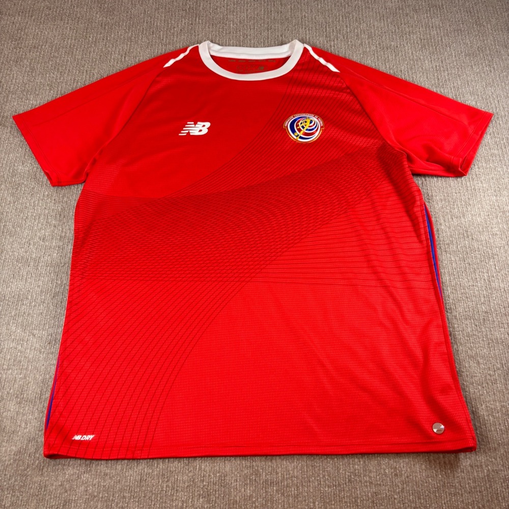 Puma Red Costa Rica National Team Home Jersey 17/18 Men's Size XL EUC